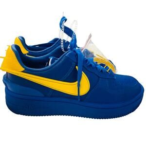 Nike Air Force 1 Low Women 7 Sneakers x AMBUSH Game Royal/Varsity Maize Men 5.5